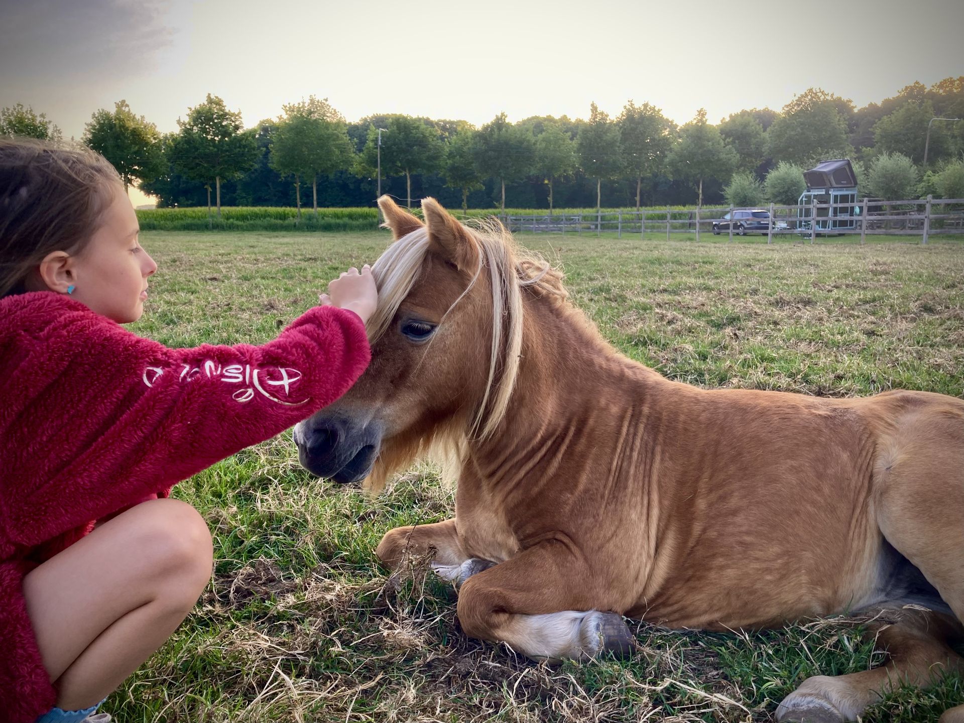 Lena met pony